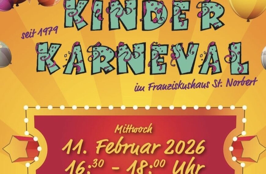 Kinderkarneval in St. Norbert