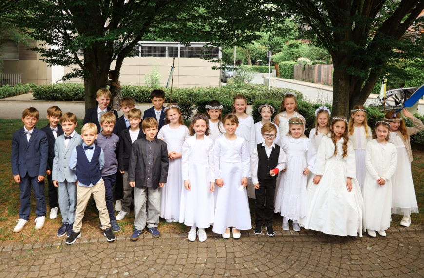 Erstkommunionen in St. Franziskus