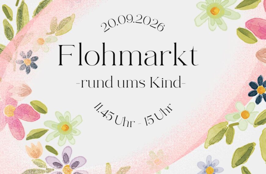 Flohmarkt „rund ums Kind“ am 20.09.
