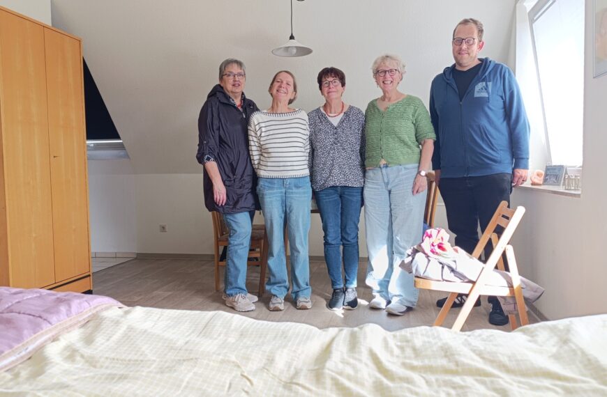 Besuch im Kirchenasyl